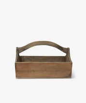 French Country Wooden Garden Tool Crate | Large