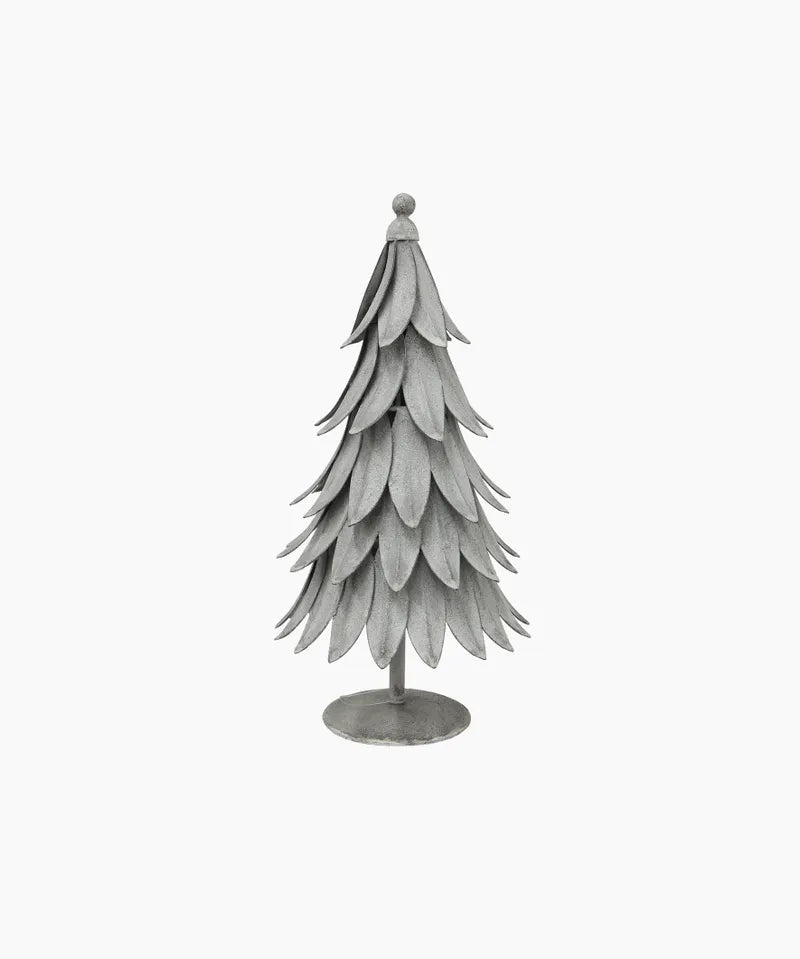 French Country Christmas Tree Zinc | Large