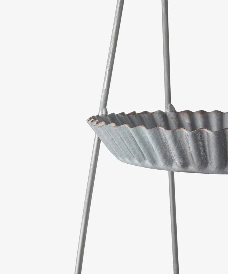 French Country Ripple Sweets Tray | Mini 2 Tier