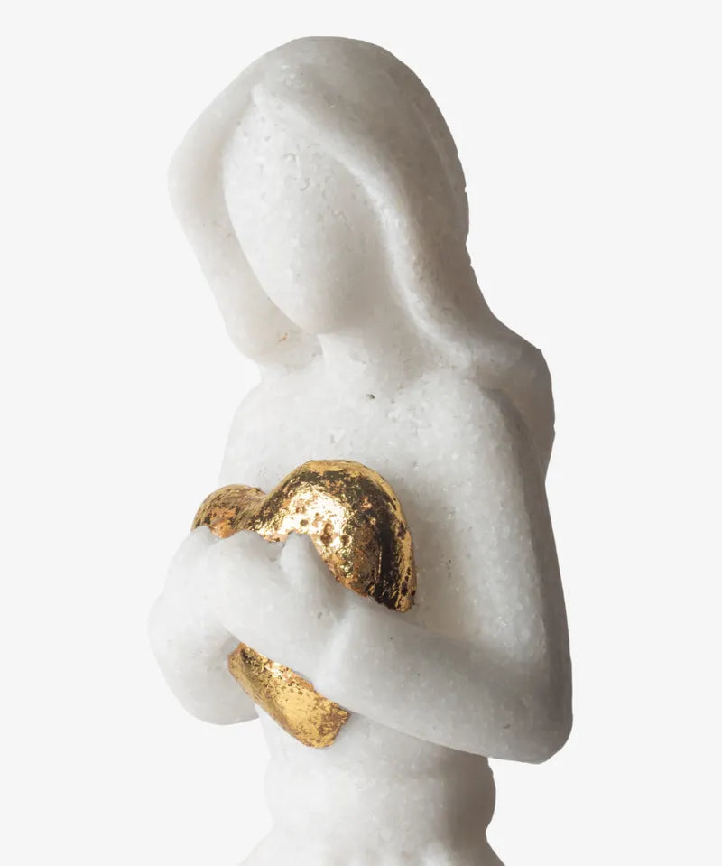 French Country Angel Light | Hearts