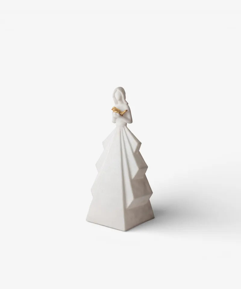 French Country Angel Light | Dove