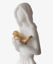 French Country Angel Light | Dove