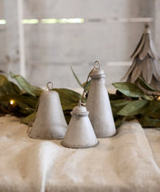 French Country Hanging Bell Long | Ash Grey