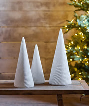 French Country Spiral Cone Tree Light Up | Large