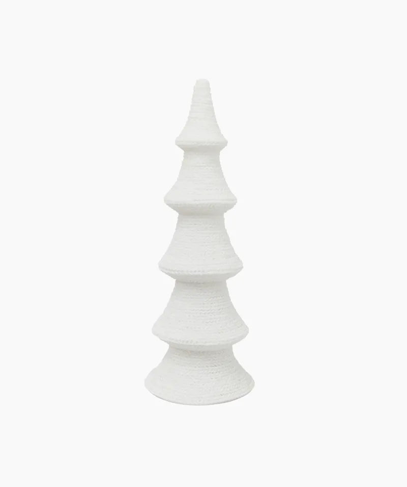 French Country Woven Cone Tree Light Up | Large
