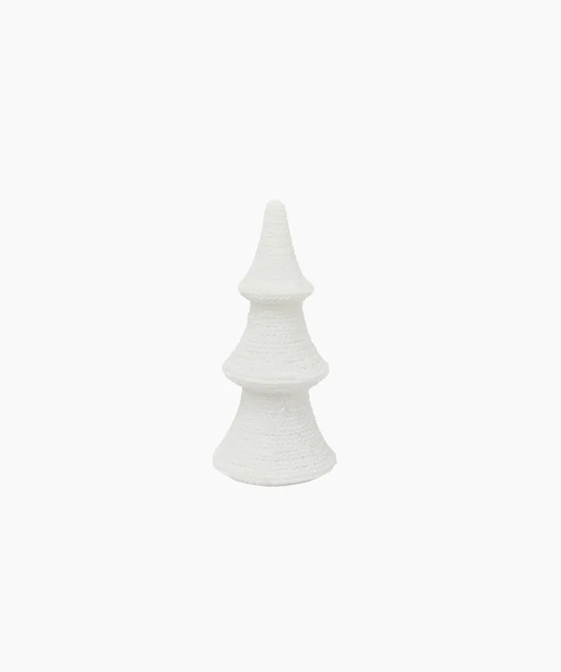 French Country Woven Cone Tree Light Up | Small