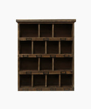 French Country Cubby Wall Shelf | Small