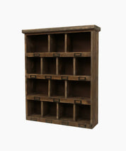 French Country Cubby Wall Shelf | Small