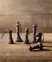 French Country Hanging Chess Pieces | 6 Piece