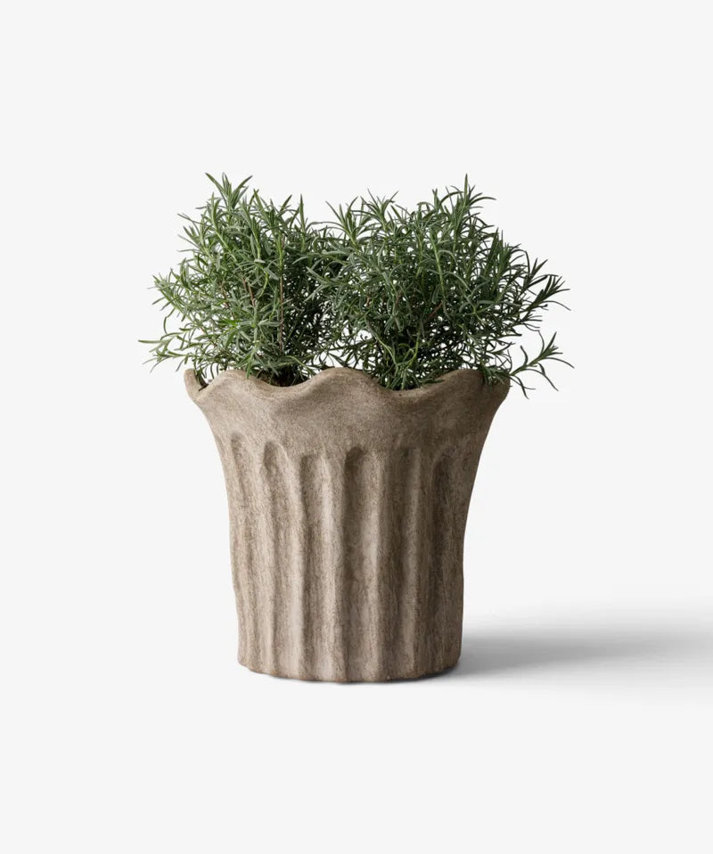 French Country Terra Fluted Planter | Large