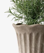 French Country Terra Fluted Planter | Medium