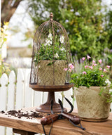 French Country Maison Garden Cloche | Rust