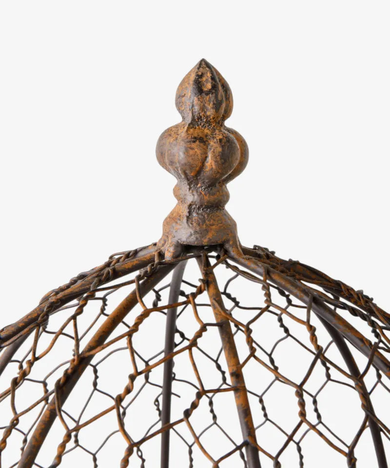 French Country Maison Garden Cloche | Rust