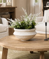 French Country Lyon Garden Bowl | Cream Large