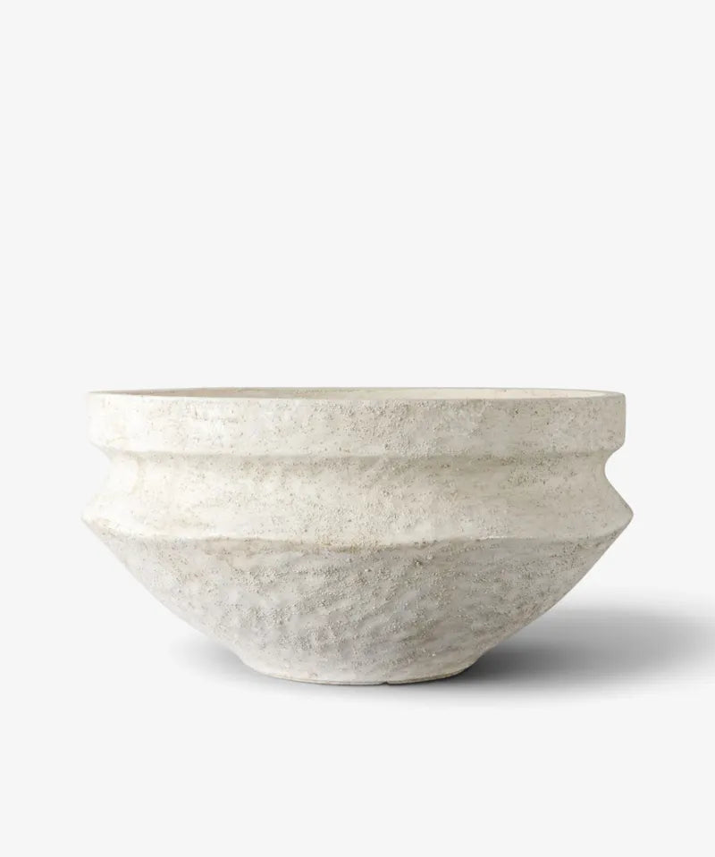 French Country Lyon Garden Bowl | Cream Large
