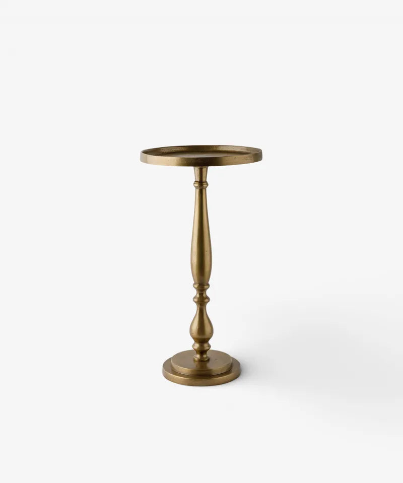 French Country Barnes Side Table | Brass