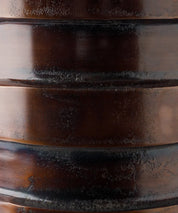 French Country Palmer Drum Table | Antique Brown