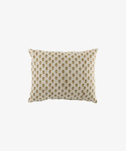 French Country Flower Handblock Velvet Cushion Cover | Cover Only