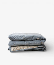 French Country Serena Handblocked Velvet Quilt | Large