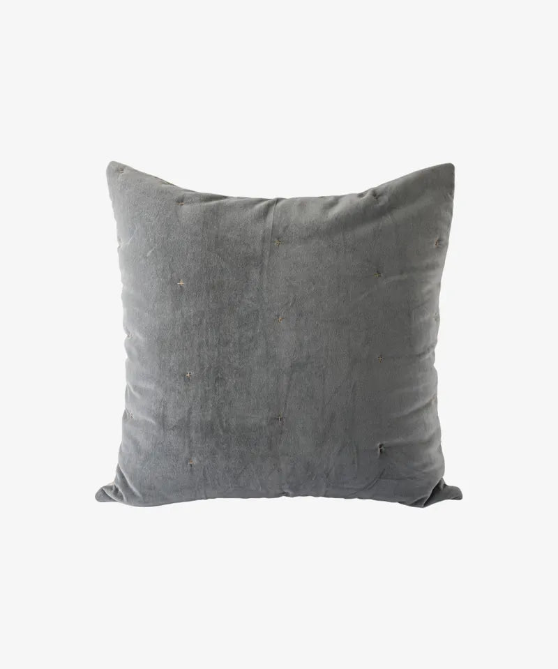 French Country Serena Handblocked Velvet Euro | (2PC)