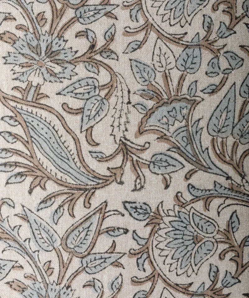 French Country Serena Handblocked Velvet Euro | (2PC)