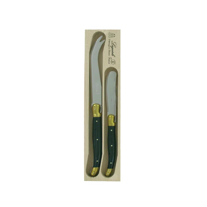 Verdier Cheese Knife Spreader Set Of 2 | Brass