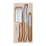 Laguiole 3 Piece Cheese Set | Olivewood