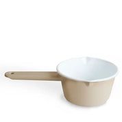 Dishy Enamel Pot | Almond