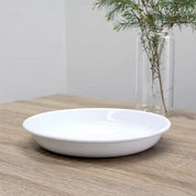 Dishy Shallow Pasta Plate | White