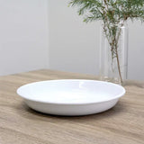 Dishy Shallow Pasta Plate | White