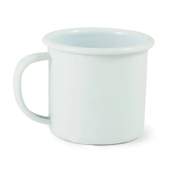 Dishy Enamel Espresso Mug | White
