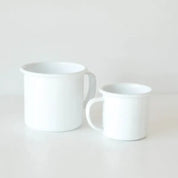 Dishy Enamel Espresso Mug | White