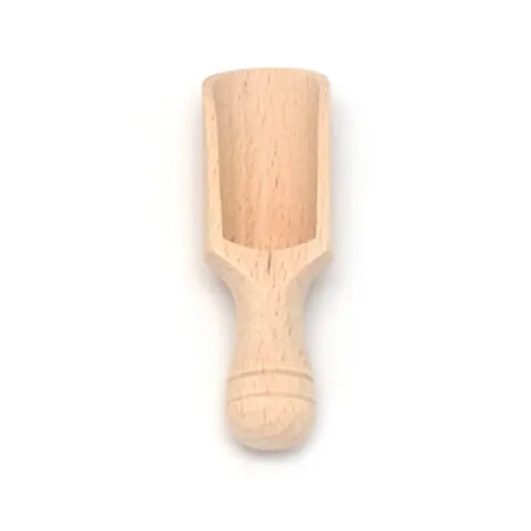 Dishy Beechwood Flat Scoop | 7cm