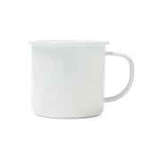 Dishy Enamel Mug | 350ml White