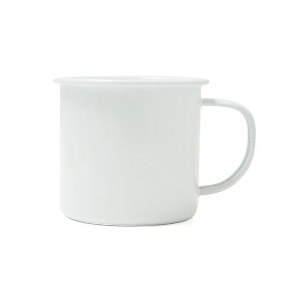 Dishy Enamel Mug | 350ml White