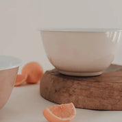 Dishy Enamel Bowl |  Almond 26cm
