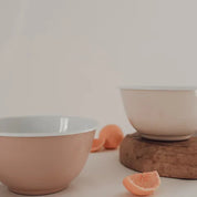 Dishy Enamel Bowl |  Almond 26cm
