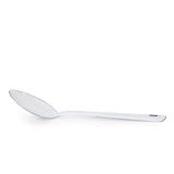 Dishy Enamel Spoon | White