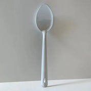 Dishy Enamel Spoon | White