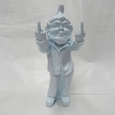 Double Finger Salute Gnome | White