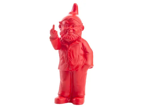 Voodoo Pop Gnome One Finger Salute | Red