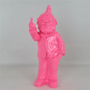 Voodoo Pop Gnome One Finger Salute | Pink