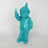 Voodoo Pop Gnome One Finger Salute | Teal