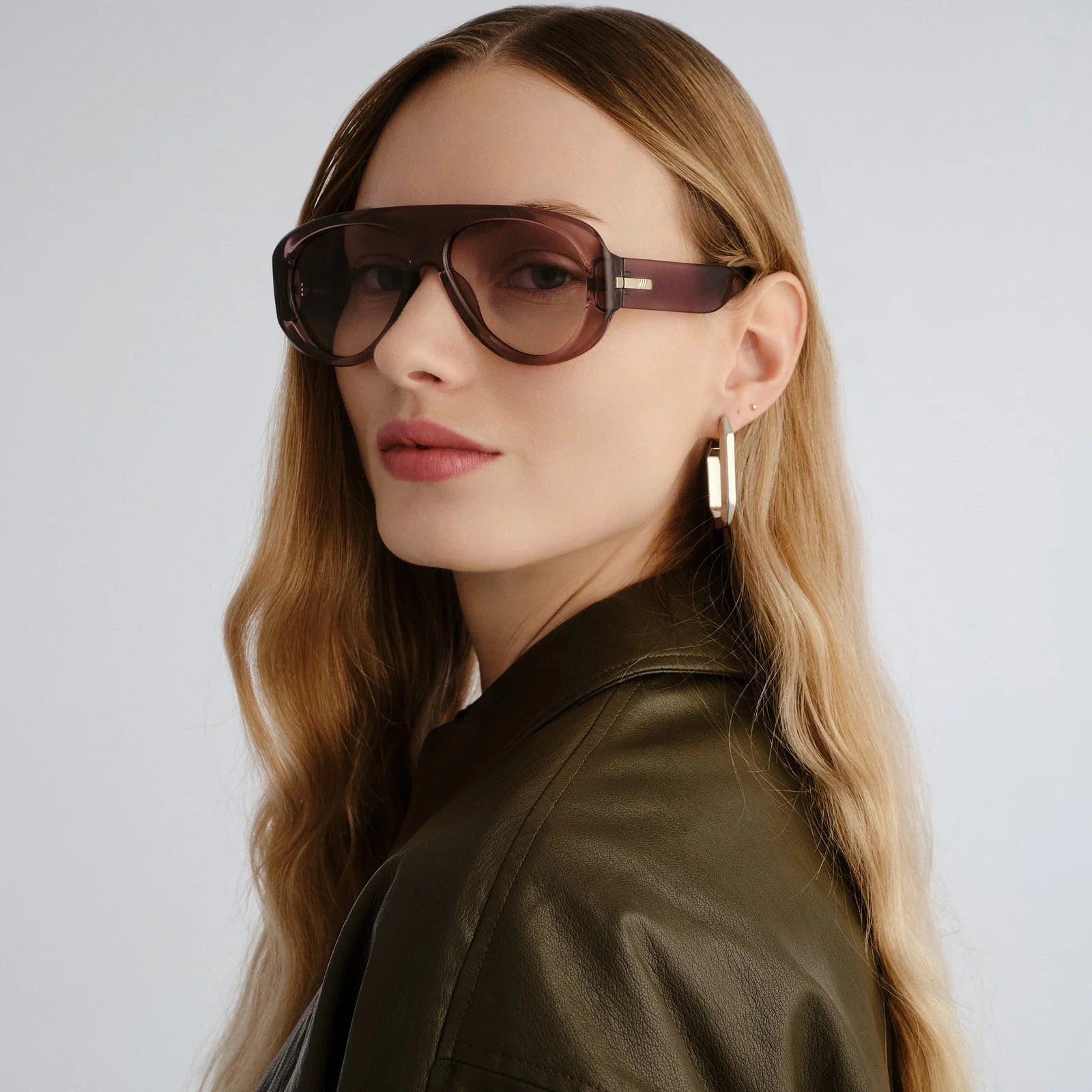 Le Specs Dream Boat Sunglass | Smokey Violet