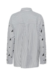 Karen By Simonsen Egoni Shirt | Ombre Blue Stripe