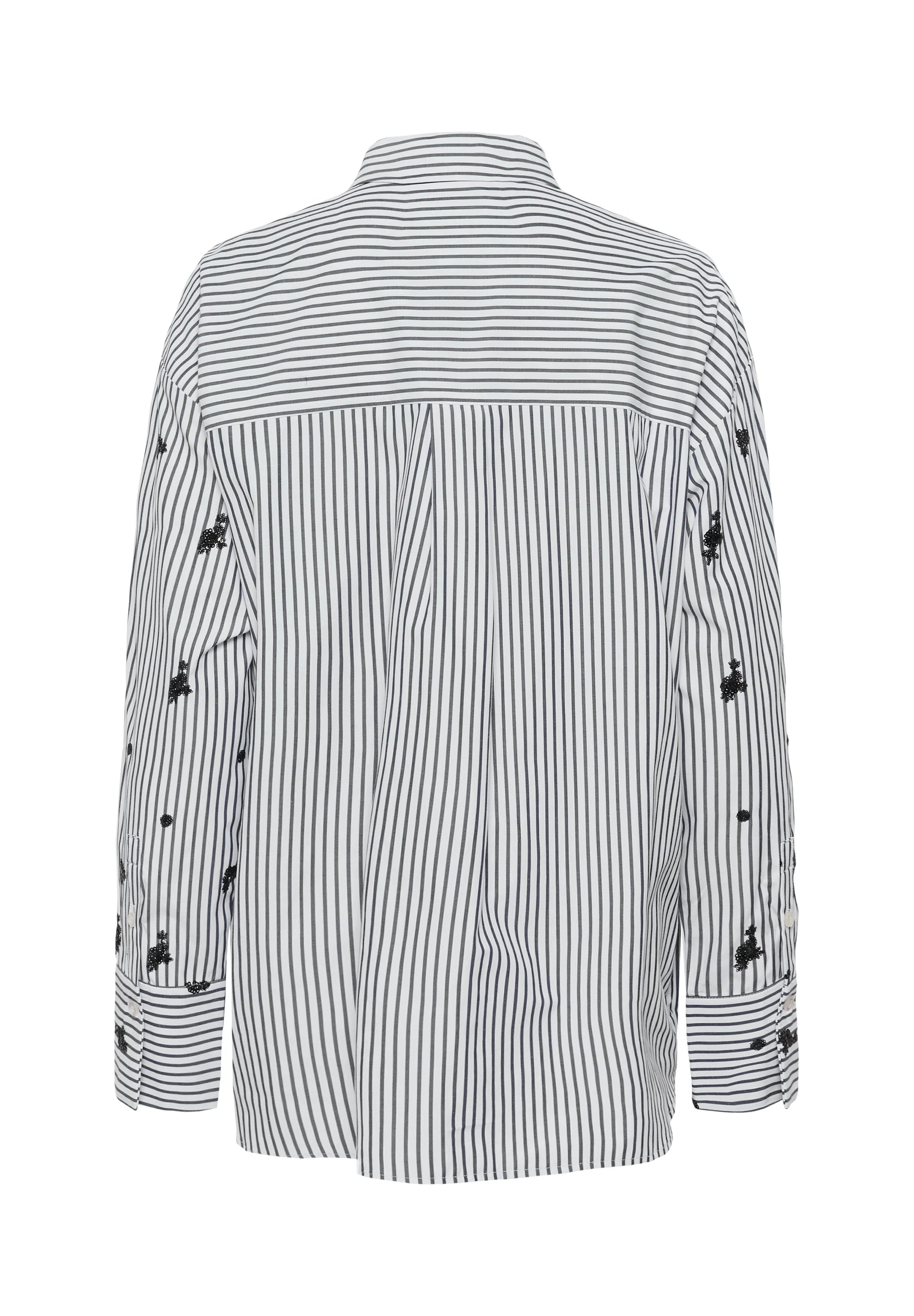 Karen By Simonsen Egoni Shirt | Ombre Blue Stripe