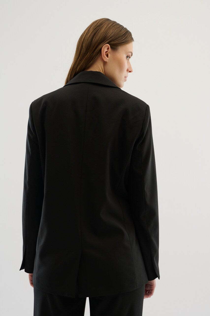 Karen By Simonsen Milano Solid Blazer | Black