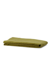 George Street Linen 100% Linen Flat Sheet  | Foliage