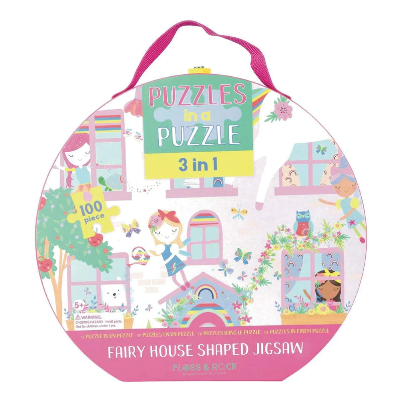 Live Wires Rainbow Fairy Puzzle 3 in 1