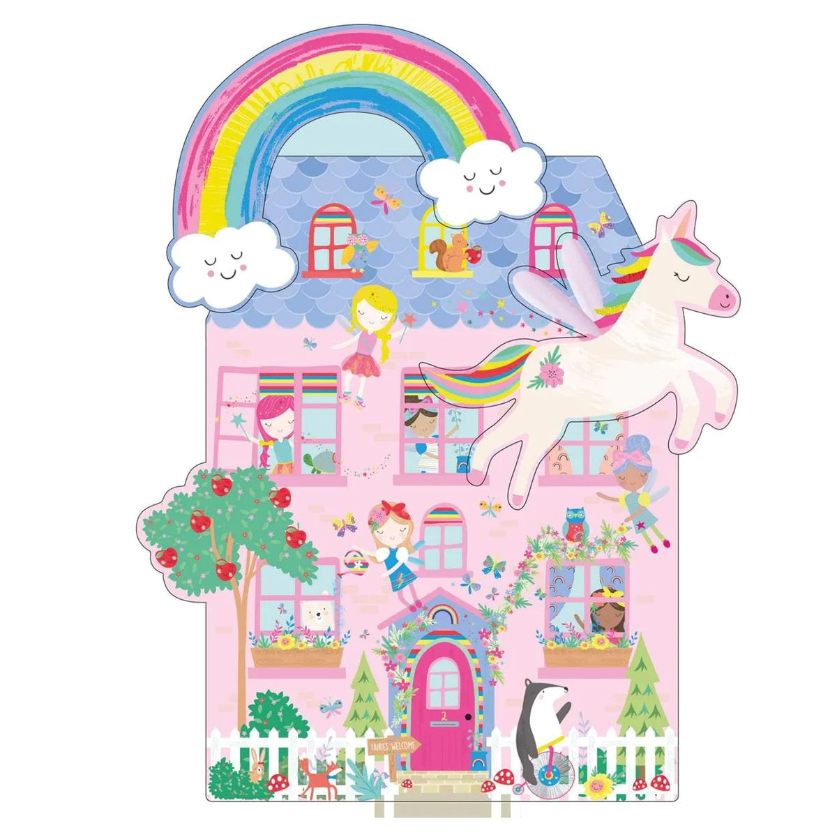 Live Wires Rainbow Fairy Puzzle 3 in 1
